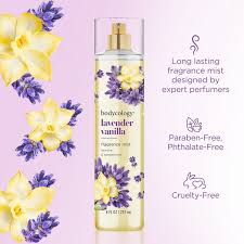 Bodycology Long-Lasting Fragrance Body Mist, Lavender Vanilla, 8 fl oz